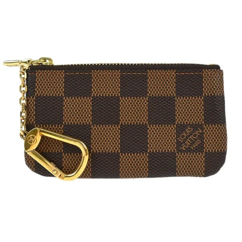 Louis Vuitton Damier Pochette Cles Coin Case Wallet Purse - Picture 12 of 13